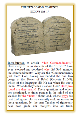 Cover of The Ten Commandments
