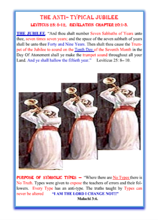 Cover of The Antitypical Jubilee